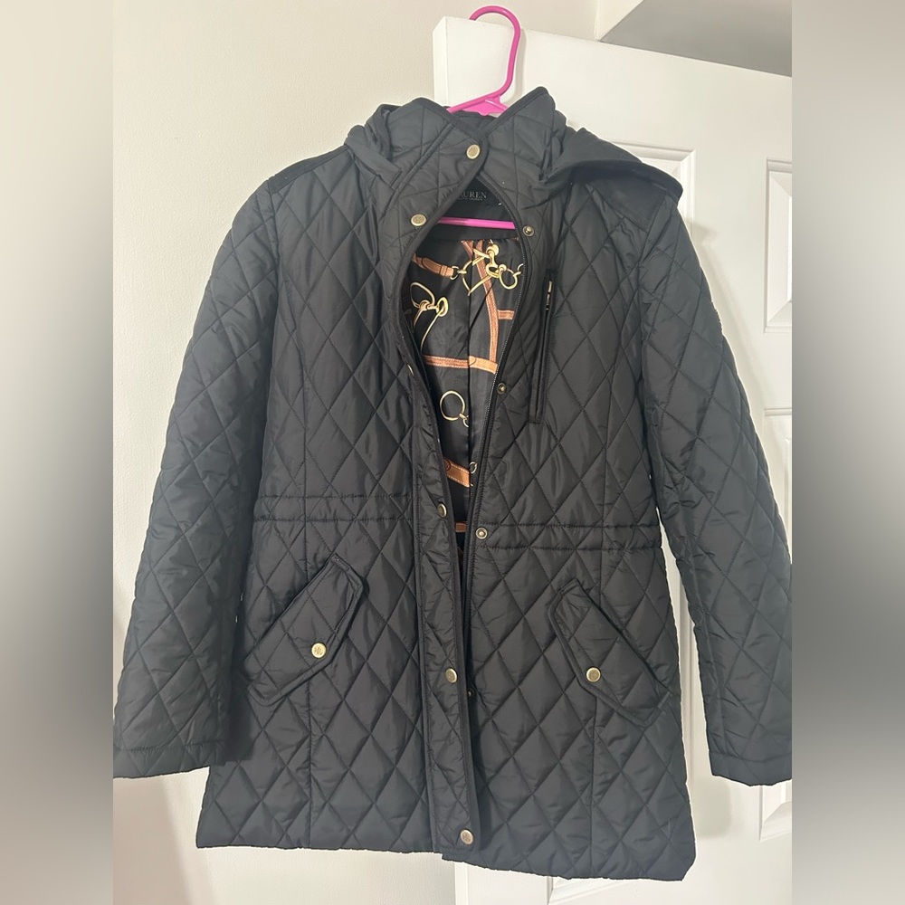 Ralph Lauren quilted hooded jacket